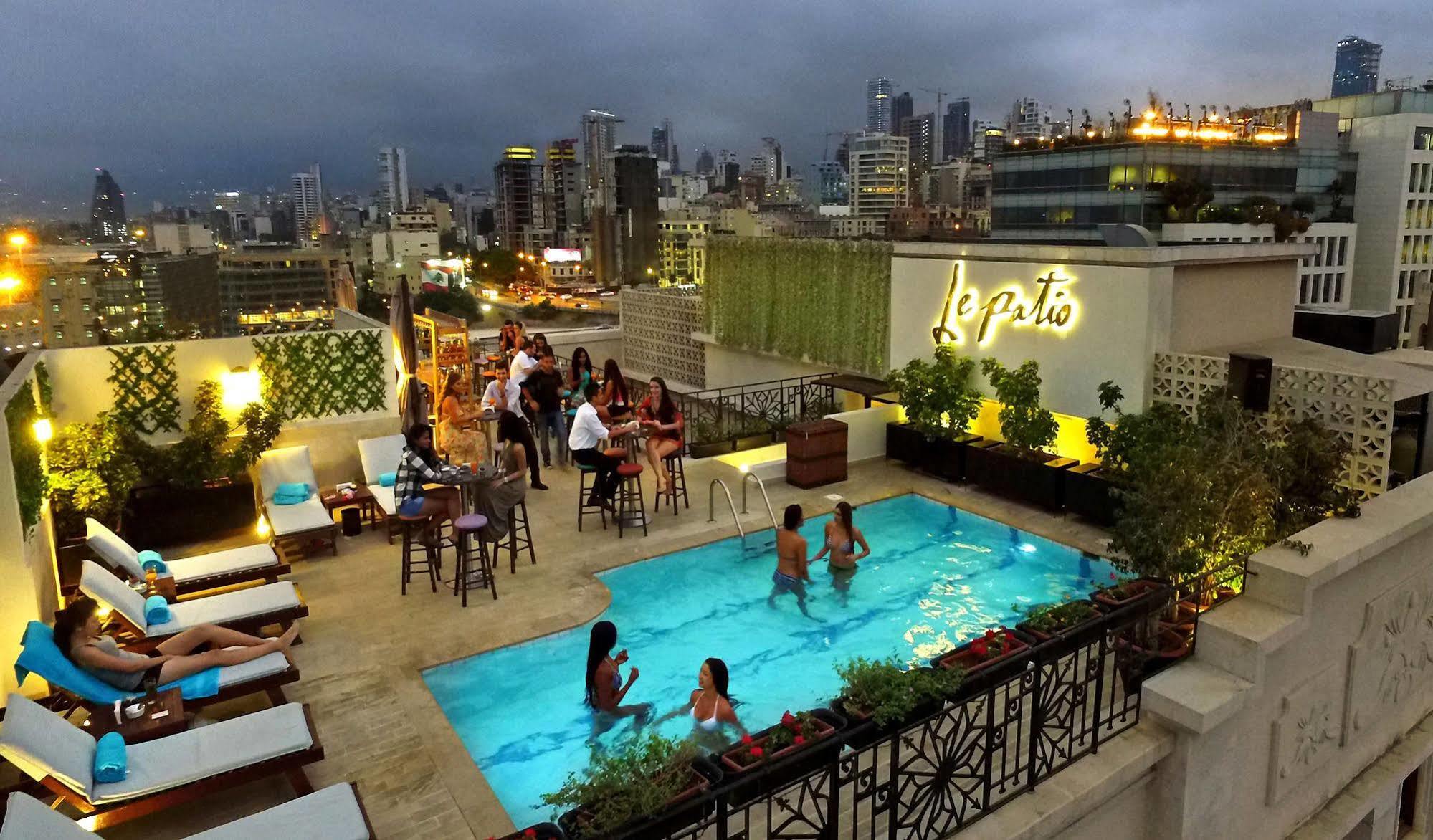 Le Patio Boutique Hotel Beirut Downtown Exteriör bild
