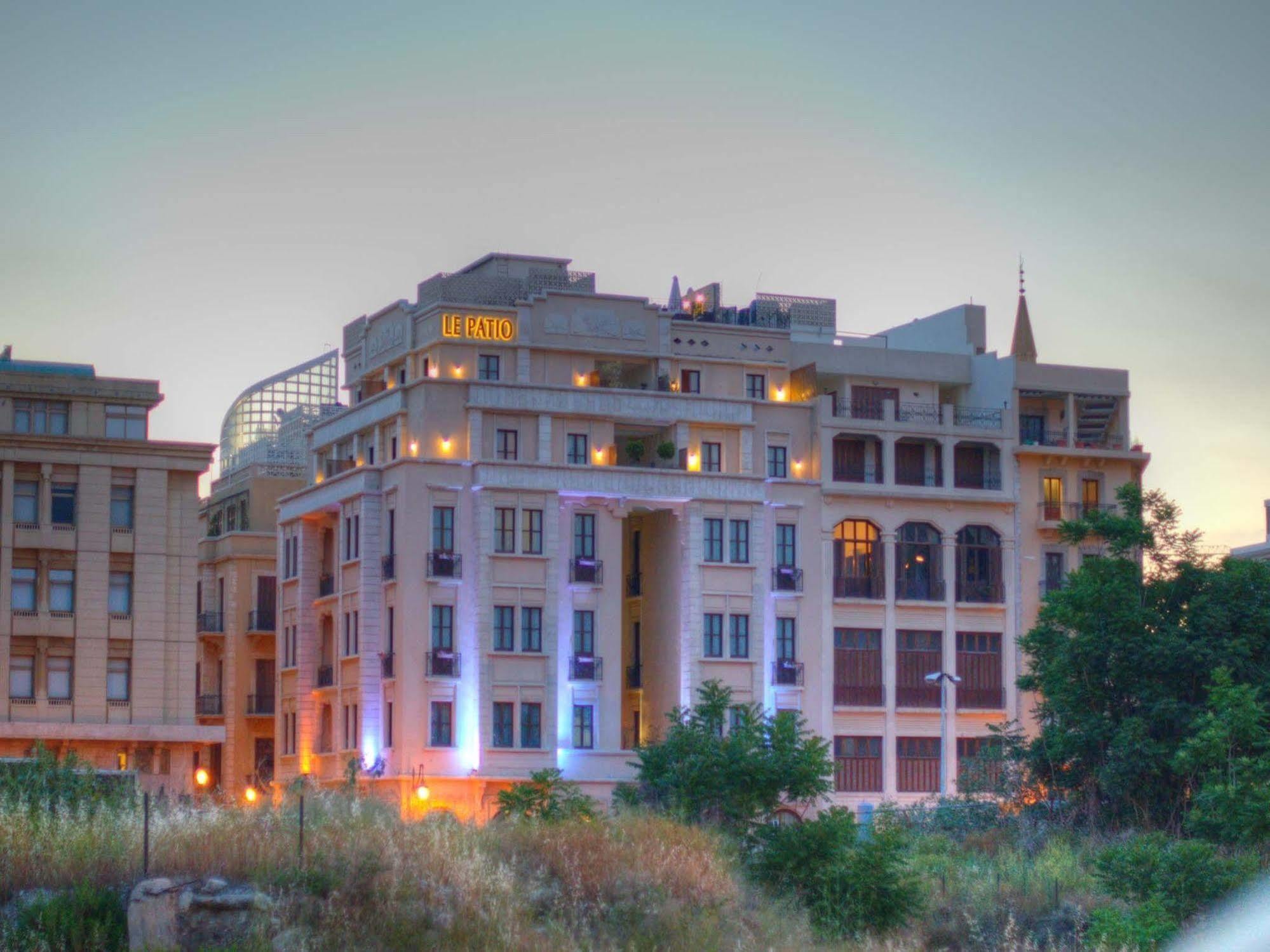 Le Patio Boutique Hotel Beirut Downtown Exteriör bild